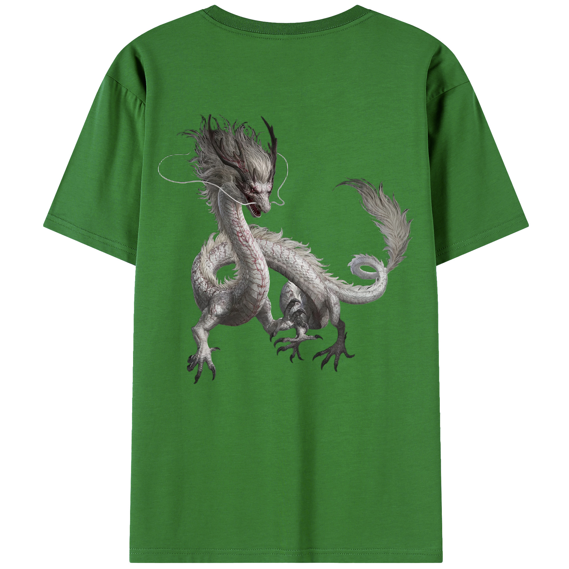 （画像用） Ne Zha 2 ナタ 魔童の大暴れ レディース半袖Tシャツ(バックプリント)